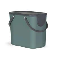 ROTHO Albula Dark green - afvalscheidingscontainer - 25l