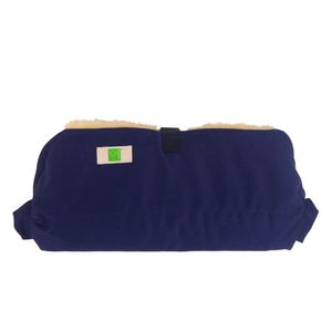 Handwarmers van lamsvel, navy Handwarmers van lamsvel, navy