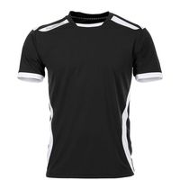 Hummel 110106 Club Shirt Korte Mouw - Black-White - XL