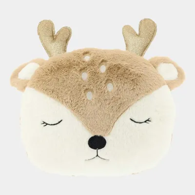 Unique Living kussen reindeer 35x30cm beige