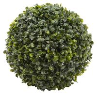Buxus bol kunstplant - D36 cm - groen - kunststof - Kunstplanten - thumbnail