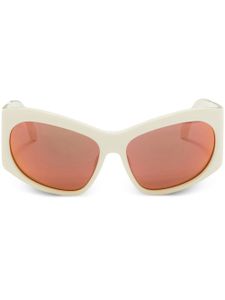 Ambush Eyewear lunettes de soleil Daniel à monture oversize - Blanc