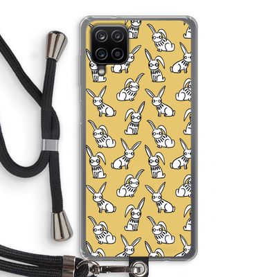 Haas: Samsung Galaxy A12 Transparant Hoesje met koord