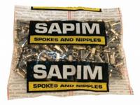 Sapim Spaaknippel velg 13 voor spaak 14 - zilver (100 stuks)