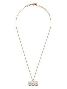 TASAKI collier Balance Neo en or blanc 18ct orné de perles Akoya - Rose