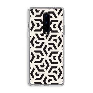 Crazy pattern: OnePlus 8 Transparant Hoesje