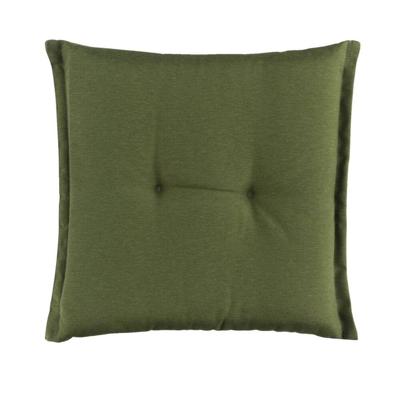 Leen Bakker - Zitkussen Brest - Donker - 44x44 Cm - Stof - Groen
