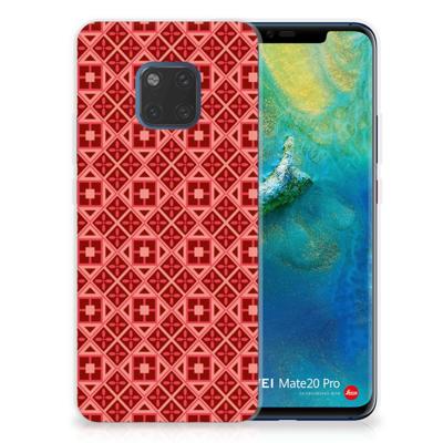 Huawei Mate 20 Pro | TPU bumper | Batik Rood