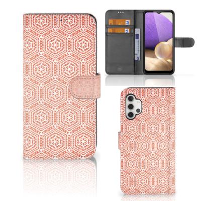 Samsung Galaxy A32 4G | Telefoon Hoesje | Pattern Orange