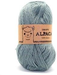 Drops Alpaca Uni Colour 7139 Mineraalblauw