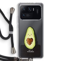 Avocuddle: Xiaomi Mi 11 Ultra Transparant Hoesje met koord
