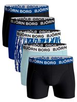 Bjorn Borg - Ess. Cotton Shorts - 5 pack - - thumbnail