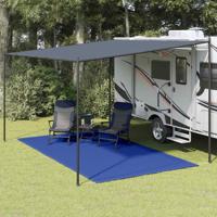 VidaXL Tenttapijt 250x400 cm blauw