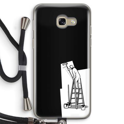 Musketon Painter: Samsung Galaxy A5 (2017) Transparant Hoesje met koord