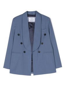 Daniele Alessandrini blazer à boutons décoratifs - Bleu