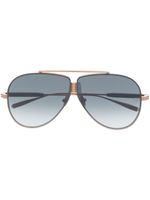 Valentino Eyewear lunettes de soleil Rockstud à monture aviateur - Rose