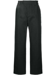 Kenzo pantalon court à coupe droite - Noir