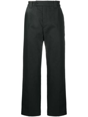 Kenzo pantalon court à coupe droite - Noir