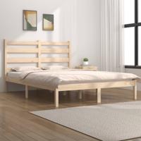 Bedframe massief grenenhout 200x200 cm