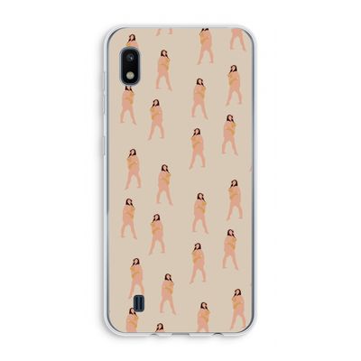 You're so golden: Samsung Galaxy A10 Transparant Hoesje