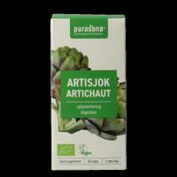 Purasana Artisjok vegan bio 60 Vegetarische capsules