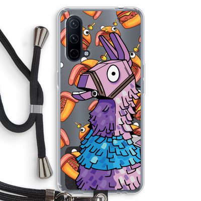 Loot Burger: OnePlus Nord CE 5G Transparant Hoesje met koord