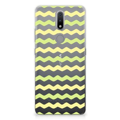 Nokia 2.4 | TPU bumper | Waves Yellow
