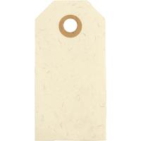 Creativ Company Manilla-labels, afm 4x8 cm, 250 gr, crème, 20 stuk/ 1 doos