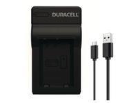 Duracell lader met USB kabel voor DR9954/NP-FW50 - thumbnail