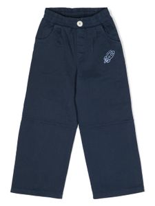 There Was One Kids pantalon chino en coton - Bleu