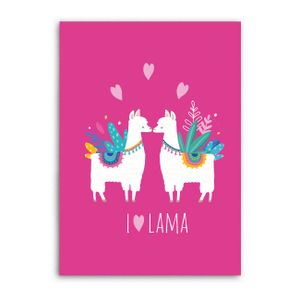 Fleecedeken Lama