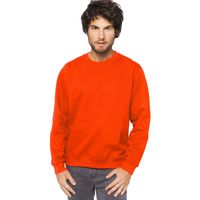 Oranje heren truien/sweaters met ronde hals 2XL (44/56)  -