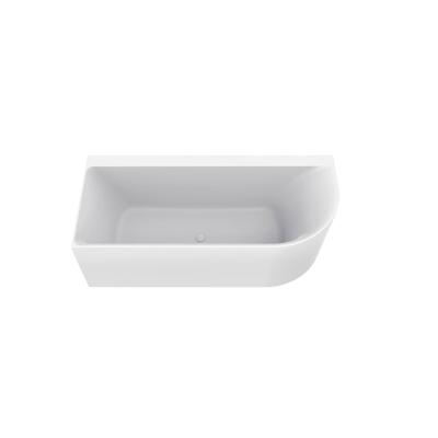 Hoekbad BWS Jordan Links 170x75 cm Wit Waste Wit Boss & Wessing