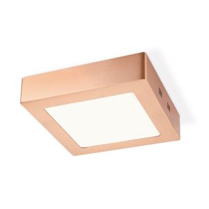 Home sweet home LED plafondlamp Ska vierkant 17 - koper