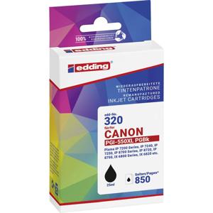 Edding Inktcartridge vervangt Canon PGI-550XL Compatibel Zwart EDD-320 18-320-01