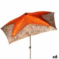 Parasol Aktive 180 x 210 x 180 cm 180 x 215 x 180 cm (6 Stuks)