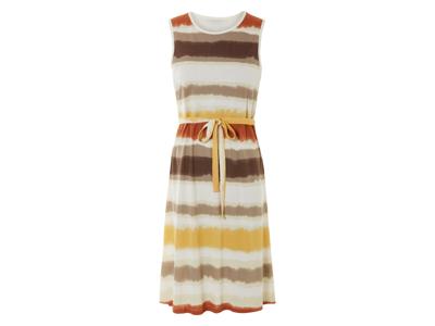 esmara Dames jurk (Wit/gestreept, S (36/38))