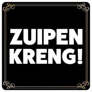 Fun horeca bierviltjes Zuipen kreng 50 st