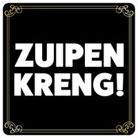 Fun horeca bierviltjes Zuipen kreng 50 st