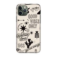 Good vibes: Volledig geprint iPhone 11 Pro Hoesje