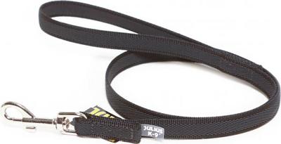 Antislip Hondenriem - 20mm x 1m - Met handvat - Zwart