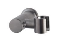 Wiesbaden Wandhanddouchehouder kantelbaar gunmetal Wiesbaden Wandhanddouchehouder kantelbaar gunmetal