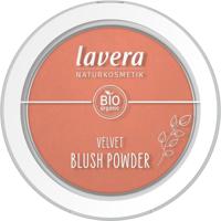 Velvet blush powder rosy peach 01