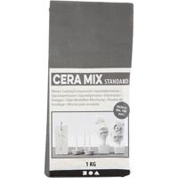 Creativ Company Cera-mix standaard gipsgietmix, lichtgrijs, 1 kg