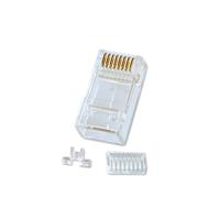 Lindy 62430 kabel-connector RJ-45 8-pin cat.6 Transparant