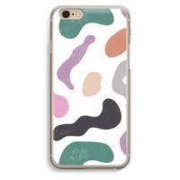 Memphis Shapes: iPhone 6 / 6S Transparant Hoesje