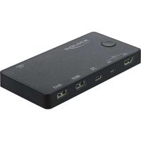 DeLOCK HDMI / USB-C KVM Switch 4K 60 Hz met USB 2.0 kvm-switch - thumbnail