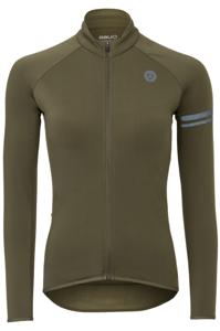 AGU Thermo Fietsshirt Lange Mouwen Essential Dames - Groen - XS