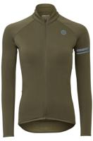 AGU Thermo Fietsshirt Lange Mouwen Essential Dames - Groen - XS