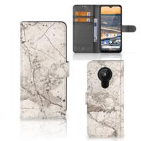 Nokia 5.3 | Bookcase | Marmer Beige